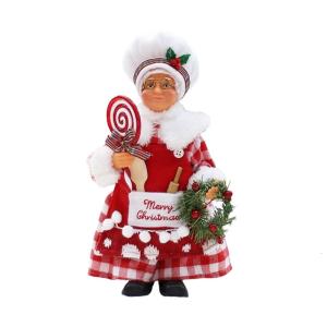 Christmas Cook Santa Figurine Stylish Christmas Santa Cook Display Pieces Adds Charm to Any Room Decoration