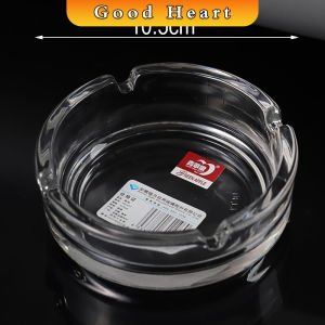 J.D. ที่เขี่ยบุหรี่ แบบสี่เหลี่ยม และ แบบกลม แก้วสีใส ที่ทิ้งก้นบุหรี่ Ashtray