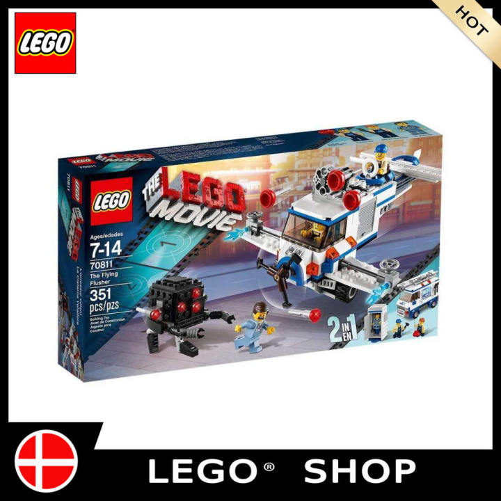100% Original] LEGO 70811 The LEGO Movie The Flying Flusher 351pcs