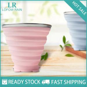 LF Wholesale✨Flash Sale ✨ Folding Cup Foldable Collapsible Telescopic Silicone Water Bottle Teacups