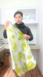 Gorden Kolong Dapur Bahan Micro & Motif Plant