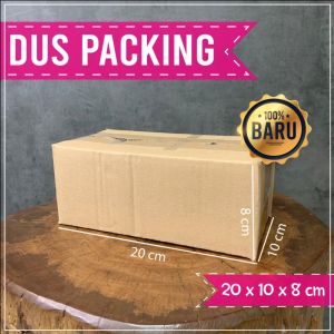 Kardus Packing Dus Paking 20x10x8 - Karton Box Packaging Dus Baru Polos Murah