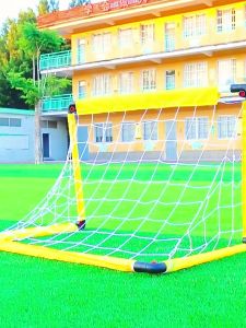 Kids Folding Football Goal Outdoor Sports Toys Portable Football Toys Installation-free Early Education Toy