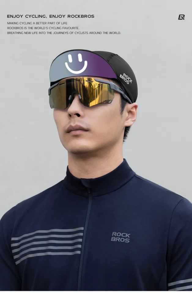 ROCKBROS Cycling Cap Fleece Lining Warm Bicycle Hat UV Protection