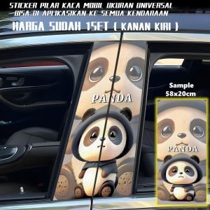 Car B Column Decorative Sticker Personalized Creative B Column Stickers Protection Clown Jinks Decorative Ready Stock 98