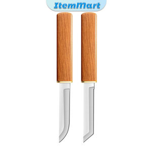 ItemMart Kitchen Double Knife Multi-purpose Stainless Steel Knife Set Cut Fruit Sushi