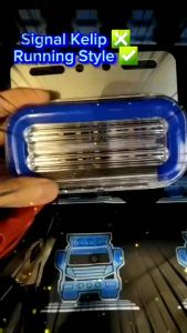 Loseri PREMIUM LED Side Lamp LED Truck 4x4 Lorry 12V or 24V Double Colorful Side Light Marker Aksesori Lori Lampu