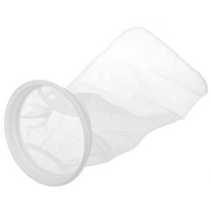 Aquarium Sock 17 Inch Long 7 Inch Plastic Rings Saltwater Fish Tanks Nylon Mesh Bags
