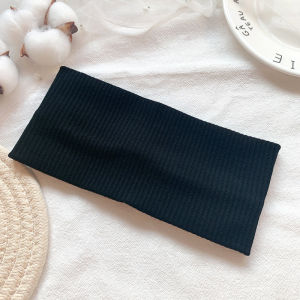 🔥Orfila Korean New Arrival Fashion Headband Sports Wash Face Casual Hair Band Vintage Colorful Knitted High Elastic Soft Headband