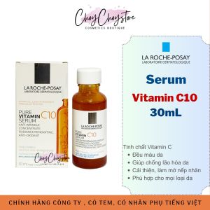 Tinh Chất Dưỡng La Roche Posay Pure Vitamin C10 30mL Chứa Vitamin C Tinh Khiết Giúp Sáng Da Mịn Da