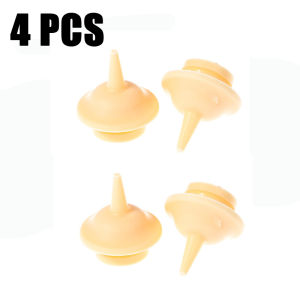 4Pcs Kitten Silicone Feeder Nipple Pet Silicone Pacifier