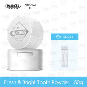 Mancodes Fresh & Bright Tooth Powder (50g)