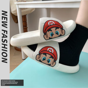 LHMonday สุดคุ้มเวอร์📌 รองเท้าลายการตูนส์สุดน่ารัก ลายมาริโอ้ รองเท้าสุดฮิต เหมาะสมกับวัยรุ่น ใส่ไรก็ดูดีดูน่ารัก พืนนุ่มใส่สบาย  เเนวคนเเนวคนเเต่งตัวเเก่งไม่ควรพลาด