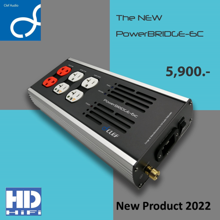 Clef PowerBRIDGE 6C เครื่องกรองไฟ