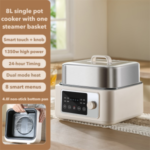 Three-Layer Electric Steamer Machine 16L Multi-Function Electric Cooking Pot Non-Stick Electric Cooker Hot Pot Siumai Steamer Food Steamer Egg Cooker Timed Breakfast Machine