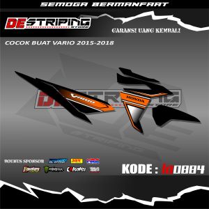 Sticker Motor Vario Led 2015 2016 2017 2018 Bis COD(la0884)Stiker Semifull Design Simpel Keren