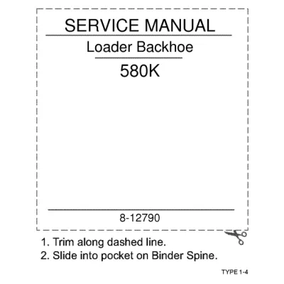 Case Tractor 580 580K Phase 3 Backhoe Loader Workshop Services Manual Part Catalog Catalogue (Pendrive) 泥机维修目录