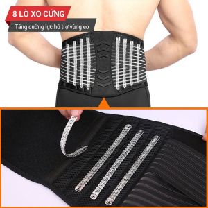 Đai Lưng Cột Sống DL01 Giảm Đau Lưng Thoát Vị Định Hình Cột Sống