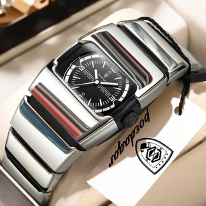 POEDAGAR Original Watch for Men and Women with Waterproof Luminous Stainless Steel Watches