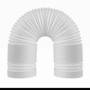 Portable Cooling Unit Exhaust Hose Flexible Length Strong Plastic Simple Installation for Mobile Cooling Systems