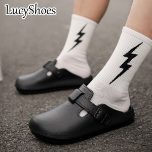 รองเท้าแตะส้นเตี้ยแฟชั่นคู่ใหม่ไซส์ใหญ่ 36-47 วัสดุ EVA สวมใส่สบาย น้ำหนักเบา จัดส่งจากประเทศไทย