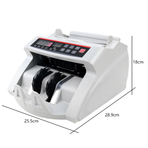 Automatic Currency Money Counter Cash Bill Counter Counting Machine Financial Equipment Multi Currency Cash Bill Counter Machine Philippine Money Detector with LED UV/MG for Fake Money Equipment For Financial Banks Supermarket Store[24H Ship]