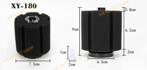 Lọc Vi sinh Bio Lọc Sủi Oxy cao cấp cho bể cá cảnh | Gồm vật liệu lọc (Cần Máy sủi oxy để sử dụng)