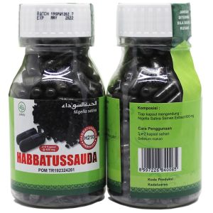 Habbatussauda Habbasy Serbuk Murni Habbatusauda HNU Asli
