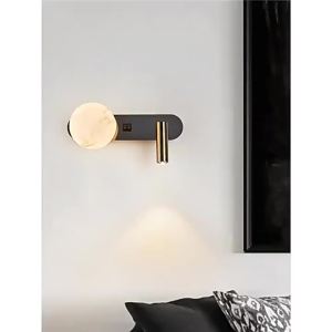 SXH Bedroom Wall Lamp Italian Minimalist Rotatable Reading Bedside Spotlight 2025 New hotel room background wall lamp