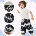 Kigift [local stock] 1-4Y Summer Children's Mosquito-Resistant Pants Cotton Silk Children Loose Spring Summer Pants Breathable Fabric. 