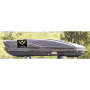 [ SUPPORT 200KG ] ROADSKING ROOF BOX BLACK COLOUR WITH FREE CROSS BAR ROOF RACK HIGHT QUANLITY