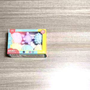 BOLA SENSORIK BAYI MAINAN BOLA KARET BAYI MAINAN SENSORY BAYI TOUCH HAND BALL BAYI MAINAN BAYI  RATTLE SET BOLA MAINAN KARET BAYI BERBENTUK KARAKTER