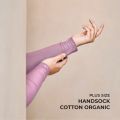 PLUS SIZE HANDSOCK COTTON ORGANIC BY VAYTITA. 