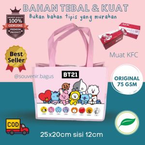Tas Souvenir Ultah BT21 & Tas Ulang Tahun Anak BT21 Terlaris