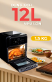 Thanh lý Nồi chiên không dầu kết hợp lò nướng Magic Eco M12- TÌNH TRẠNG 95%. 