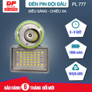 Đèn pin đội đầu siêu sáng đa năng 150w– pin dung lượng cao – PL 777