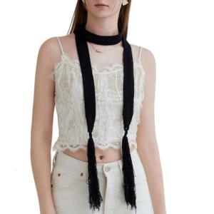 Tua Khăn choàng dệt kim phụ nữ versatiles thời trang khăn quàng mặc hàng ngày khăn cho thời trang cá nhân