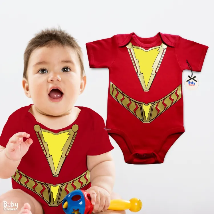 Baby Onesies PH Shazam Superhero Baby Costume Baby Boy 0-12 months