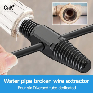 Alat Pembuka Drat Cabut Keran Pipa Patah Karat Rusak 1/2" 3/8" Doll Pipe Screw Extractor