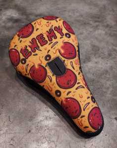 BMX Cycle Center Enemy Components Pivotal Bicycle Saddle SLICE (pizza) design