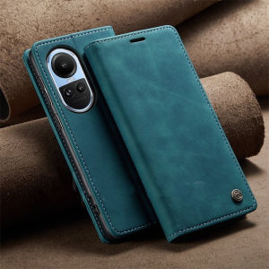 Case For OPPO Reno10 Pro Reno 10Pro Reno 10 case 2023 5G luxury Retro Leather Flip Case Luxury Magnetic Card Slot Holder Wallet Shockproof Cover