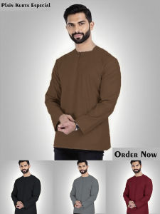 Zora Plain Kurta Moden Elegan 2025 Edition