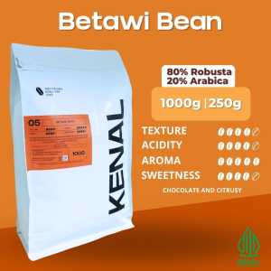 Kopi Kenal Coffee Betawi Blend Kopi 80% Arabika 20% Robusta 250 Gr