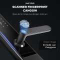 BARU TaffHOME Smart Door Lock Pintu Rumah Fingerprint Password Bluetooth Card TTLock - A3F. 