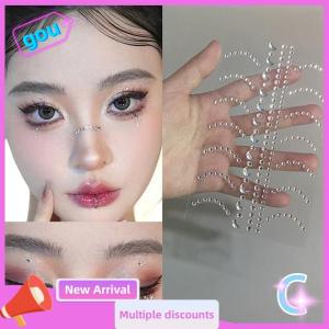gou Diy Eyes Face Self Adhesive Makeup Temporary Tattoo Beauty s Jewels Stickers Festival Body Art Decor Nail