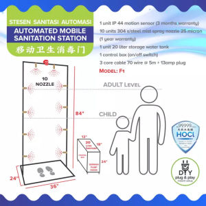 Disinfection Chamber Sanitation Station DIY Accessories