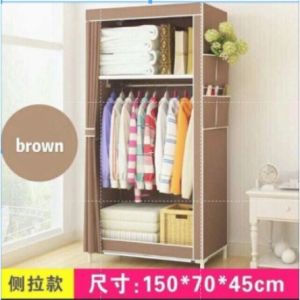 Ella Mall COD Stylish 3D Non Woven Clothes Storage Wardrobe Easy to Install