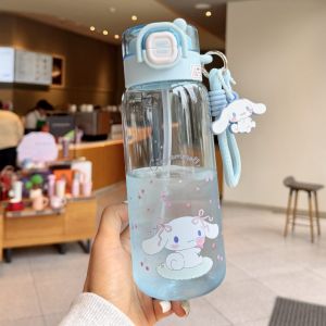 Hello kitty antibacterial Nozzle Bottle Kids Children Flip top Water Bottle *BPA free *Good quality Tritan Preschool Girl Water Bottle (450/600ml