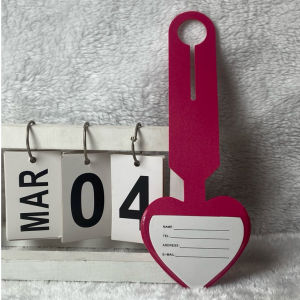Suitcase luggage tag anti-lost label boarding pass hang tag pull rod box