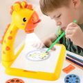 KIDDOM Giraffe Projector Kids Drawing Projector Drawing Board Meja Melukis Meja Lukis Kanak Kanak Meja Zirafah. 